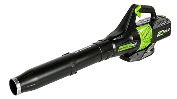 Greenworks Pro 80V -145 MPH - 580 CFM-cordless leaf blower